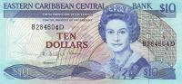Gallery image for East Caribbean States p23d2: 10 Dollars